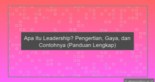 Leadership Adalah