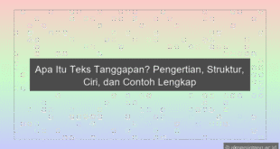 Teks Tanggapan