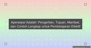 Apersepsi Adalah