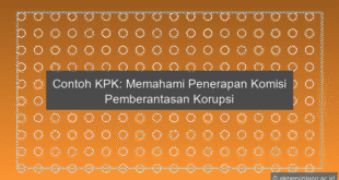 Contoh Kpk