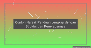 Contoh Narasi