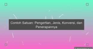 Contoh Satuan
