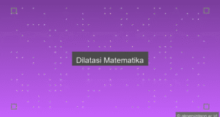 Dilatasi Matematika