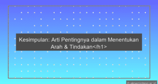 Kesimpulan