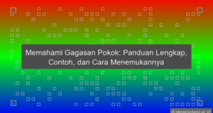 Gagasan Pokok
