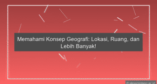 Konsep Geografi