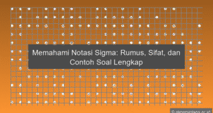 Notasi Sigma