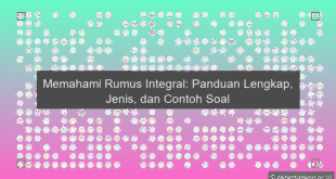 Rumus Integral