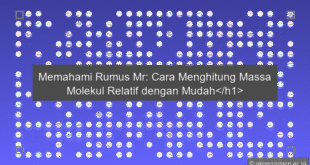 Rumus Mr