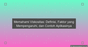Viskositas Adalah