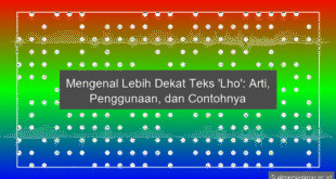 Teks Lho