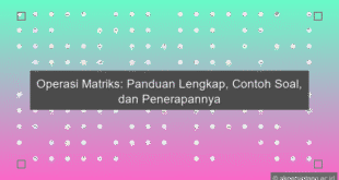 Operasi Matriks