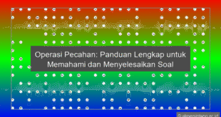 Operasi Pecahan