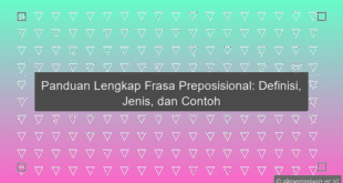 Prepositional Phrase