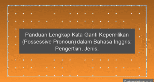 Possessive Pronoun