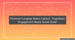 Materi Caption