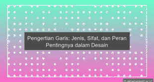 Pengertian Garis