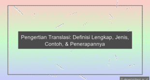 Pengertian Translasi
