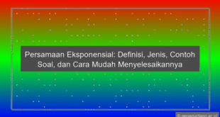 Persamaan Eksponensial