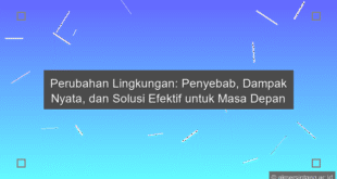 Perubahan Lingkungan