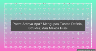 Poem Artinya