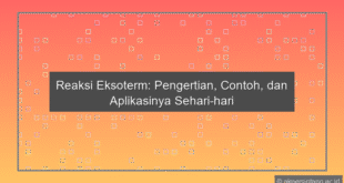 Reaksi Eksoterm