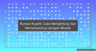 Rumus Kuartil