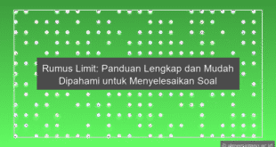 Rumus Limit