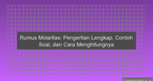Rumus Molaritas