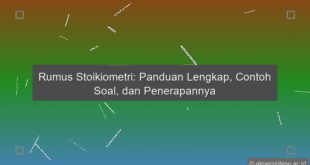 Rumus Stoikiometri
