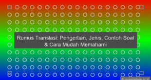 Rumus Translasi