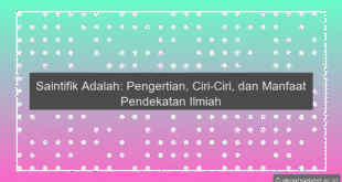 Saintifik Adalah