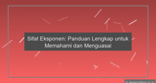 Sifat Eksponen
