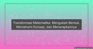 Transformasi Matematika