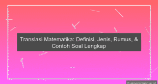 Translasi Matematika