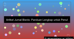 ilustrasi Artikel Jurnal Bisnis