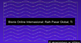 ilustrasi Bisnis Online Internasional
