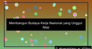 ilustrasi Budaya Kerja Nasional