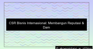 CSR Bisnis Internasional