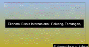 Ekonomi Bisnis Internasional