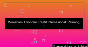 Ekonomi Kreatif Internasional