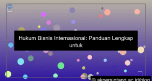 gambar Hukum Bisnis Internasional