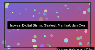 ilustrasi Inovasi Digital Bisnis