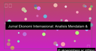 gambar Jurnal Ekonomi Internasional