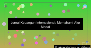 Jurnal Keuangan Internasional