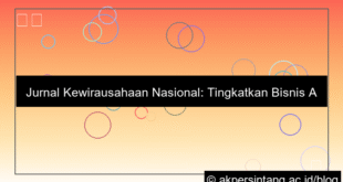 Jurnal Kewirausahaan Nasional