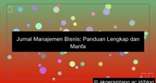 Jurnal Manajemen Bisnis
