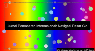 Jurnal Pemasaran Internasional
