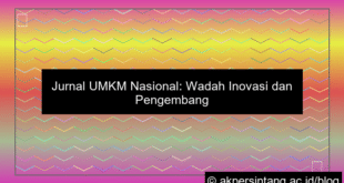 Jurnal UMKM Nasional