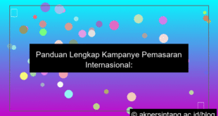 Kampanye Pemasaran Internasional